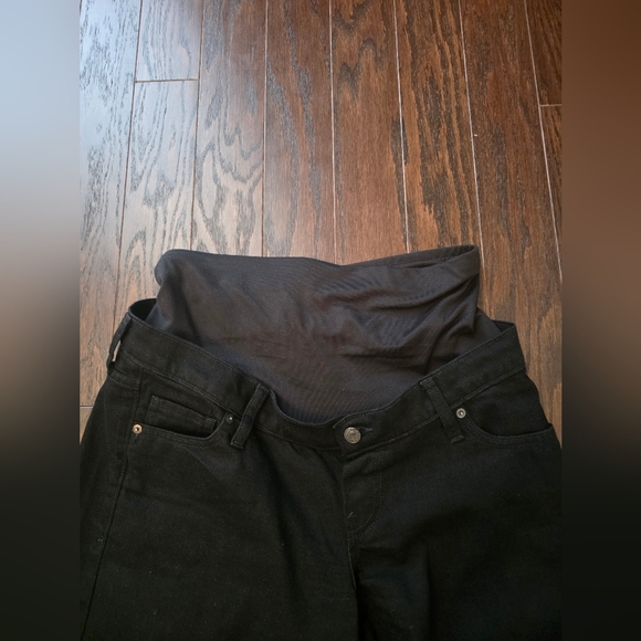 GAP Maternity True Waistband Full Panel UltraSoft Baggy Jeans - Picture 5 of 5